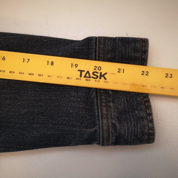 Canyon River Blues Stretch Ladies Medium Wash Size Large Jean Jacket - Picture 10 of 11